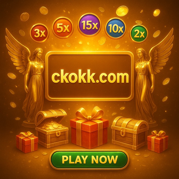 ckok গেমিং প্ল্যাটফর্মে নিবন্ধন বোনাস প্রস্তাব
